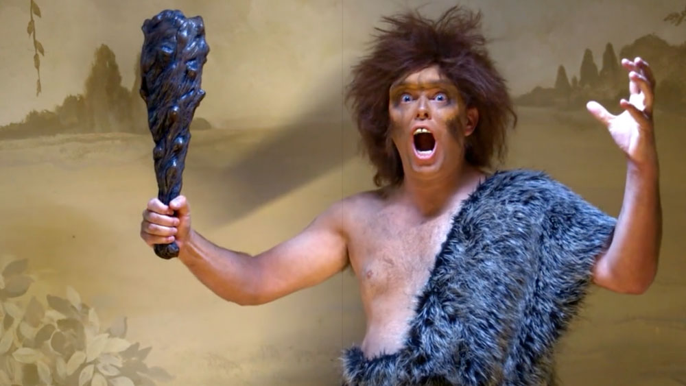 cave man mastercard ad screenshot